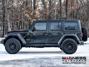 Jeep Custom Wheels (1) - Black Rhino - 18 x 9.5 - Barstow - Textured Matte Black